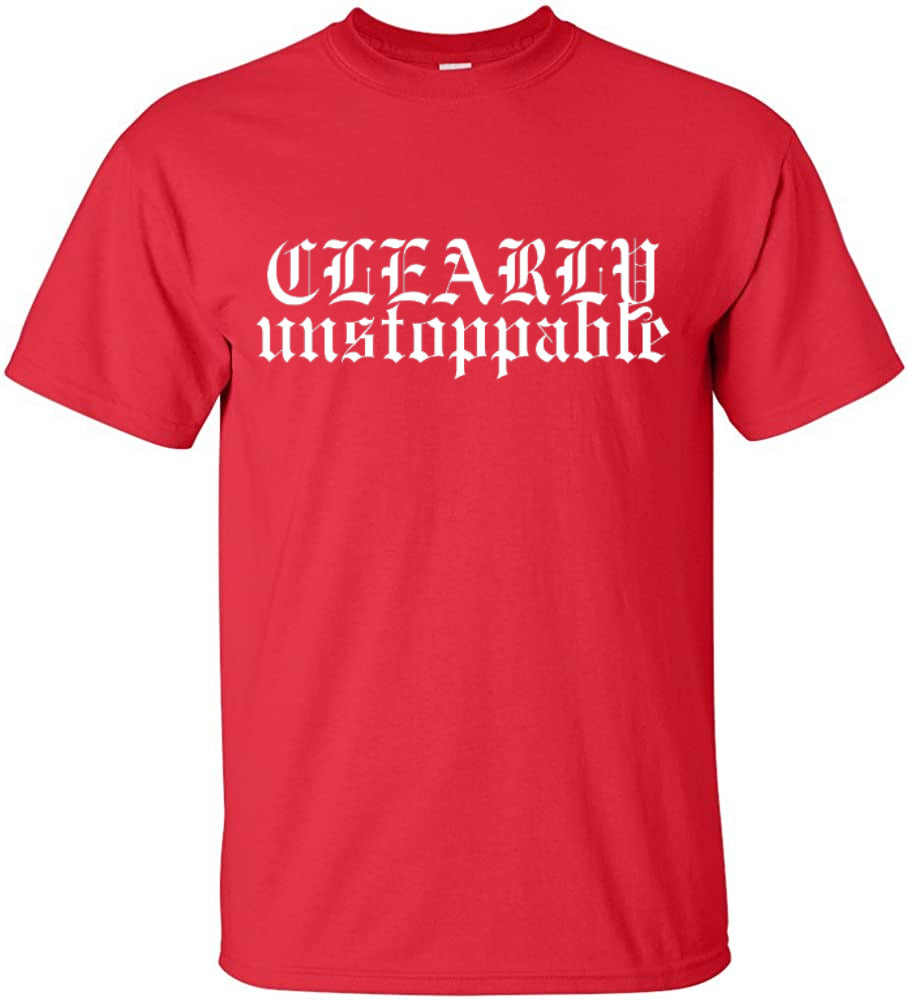 Old English CLEARLY unstoppable Tee
