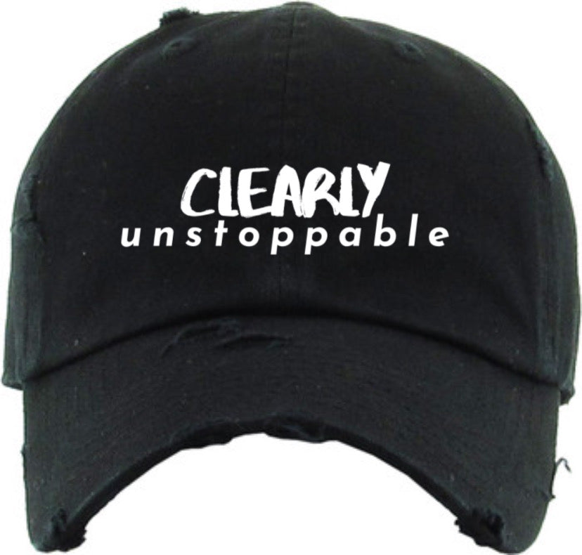 CLEARLY unstoppable Vintage Dad Hat